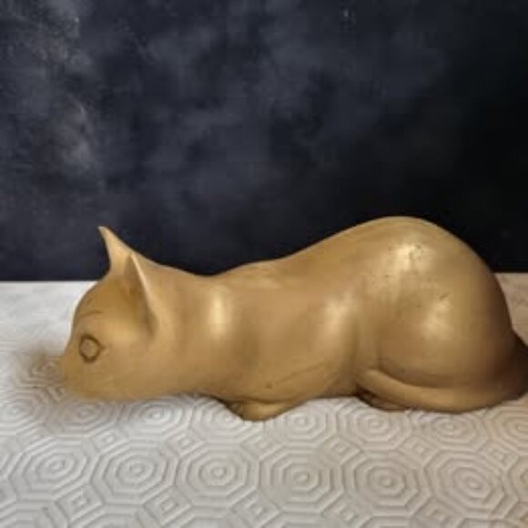 Cast Brass Vintage Cat! - Picture 1 of 7